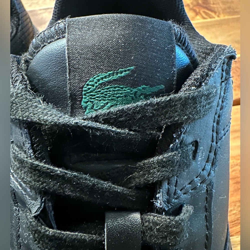 Lacoste | Men’s Game Advanced Luxe Leather & Synthetic Sneakers | Size 9.5 - Picture 4 of 12